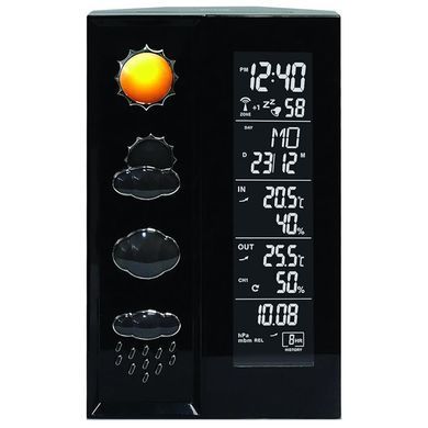 купить Метеостанции Technoline Метеостанция Technoline WS6650 Black (WS6650)