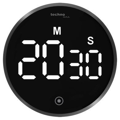 купить Таймеры кухонные Technoline Таймер кухонный Technoline KT600 Magnetic Touchscreen Black (KT600)