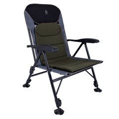 купить Складная мебель Bo-Camp Кресло раскладное Bo-Camp Pike Black/Grey/Green (1204110)