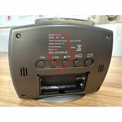 купити Годинники настільні Technoline Годинник настільний Technoline WT189 Anthracite (WT189 anthrazit) Discounted