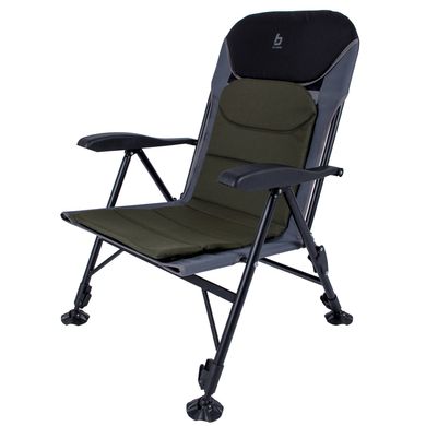 купити Складані крісла Bo-Camp Крісло розкладне Bo-Camp Pike Black/Grey/Green (1204110)