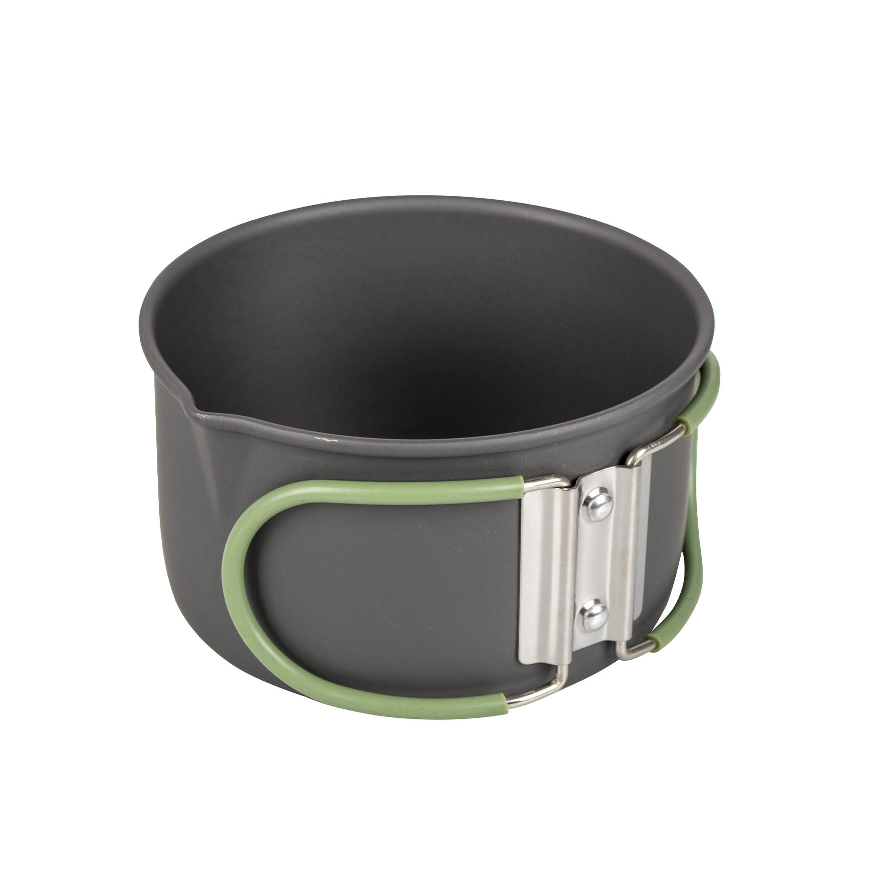 Набір посуду Bo-Camp Explorer 4 Pieces Hard Anodized Grey/Green (2200244) — фото 7