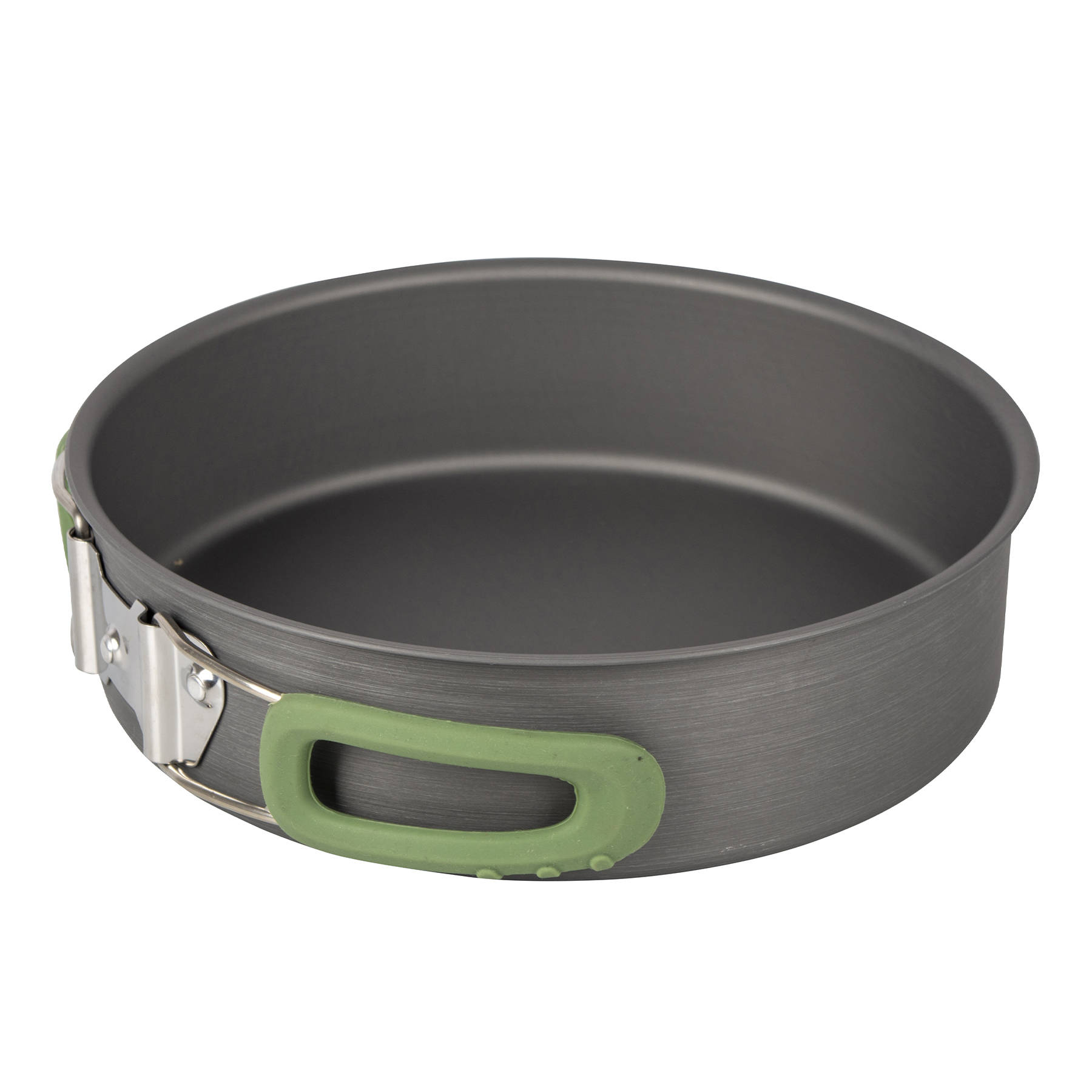 Набір посуду Bo-Camp Explorer 4 Pieces Hard Anodized Grey/Green (2200244) — фото 8