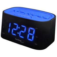 купити Годинники настільні Technoline Годинник настільний з радіо Technoline WT465 Black/Blue (WT465 blaue)