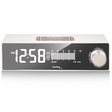 купити Годинники настільні Technoline Годинник настільний з радіо Technoline WT483 White/Silver (WT483)