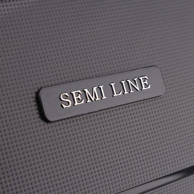 Чемодан Semi Line 20" (S) Black (T5908-2)