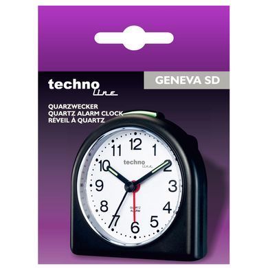 купить Часы настольные Technoline Часы настольные Technoline Modell SD Black (Modell SD schwarz) Discounted