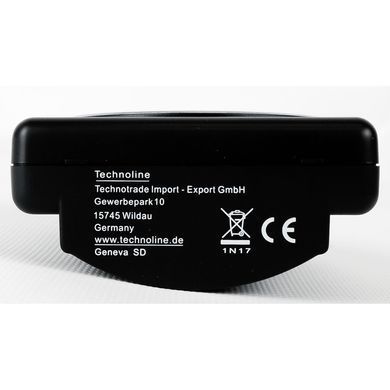 купить Часы настольные Technoline Часы настольные Technoline Modell SD Black (Modell SD schwarz) Discounted