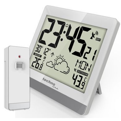 купити Годинники настільні Technoline Годинник настінний Technoline WS8119 White (WS8119)