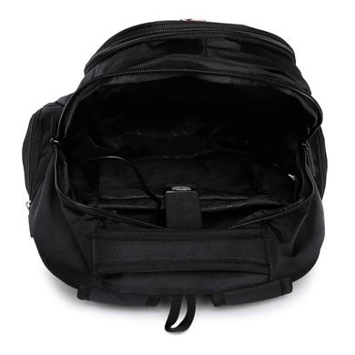 Рюкзак міський Swissbrand Ribe 20 Black (SWB_BLRIB001U)