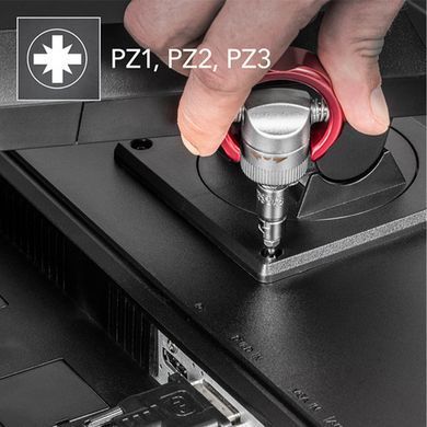Отвертка с набором бит Trotec 40 pieces Bit and Socket Wrench Set (6200001005)