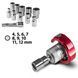 Отвертка с набором бит Trotec 40 pieces Bit and Socket Wrench Set (6200001005)