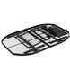 Стіл Bo-Camp Melrose Oval 120x80 cm Black/Wood look (1404220)