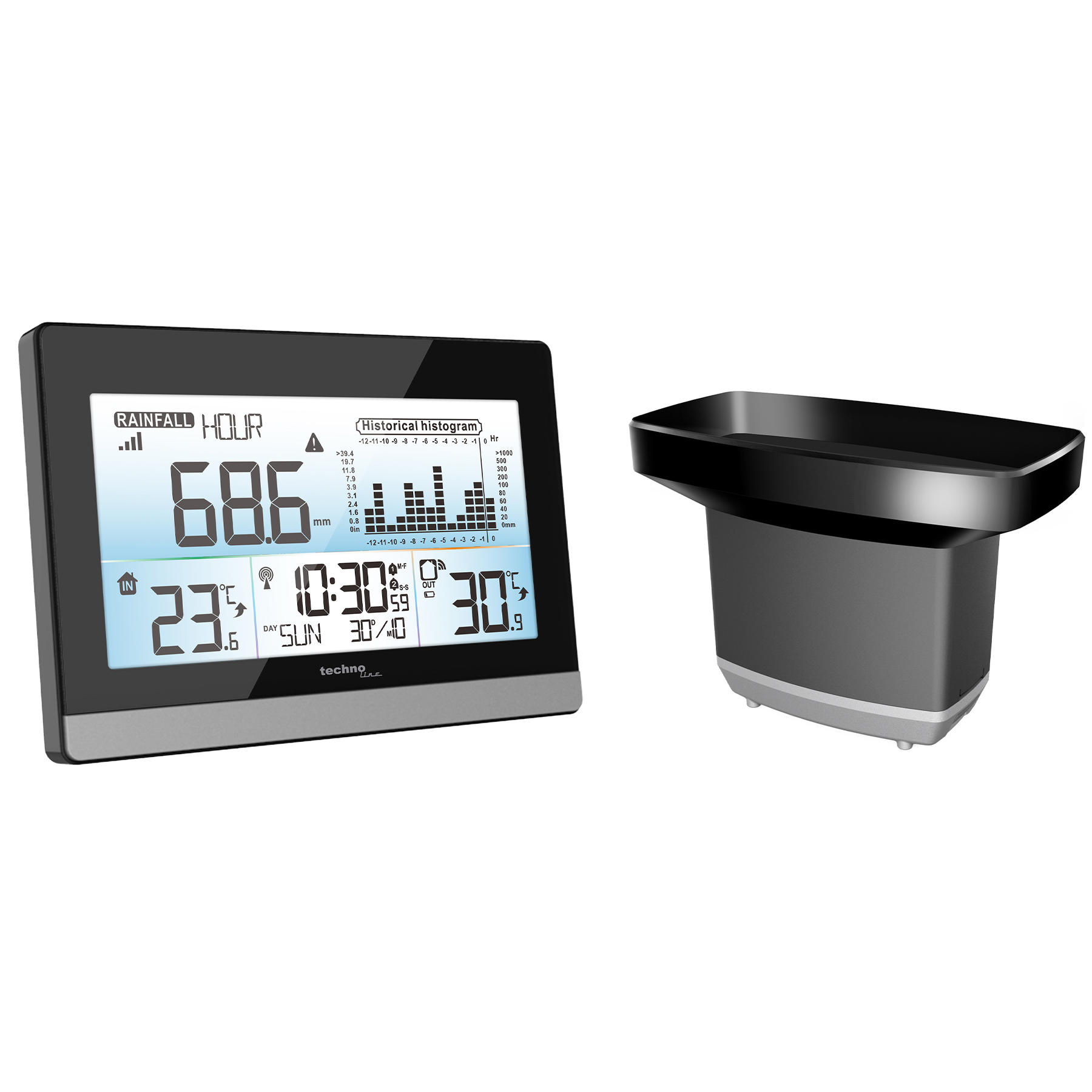 Метеостанція Technoline WS9016 Black (WS9016) — фото 3