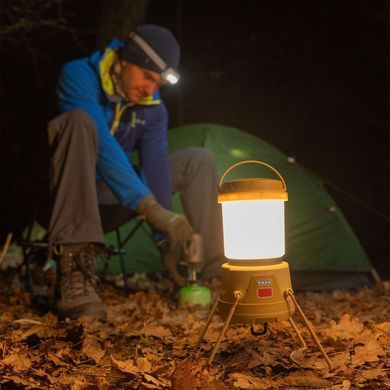 Ліхтар кемпінговий Falcon Eye Campfire (1720 Lm) Cool/Warm White/Red LED Powerbank USB-C (FCL0032)