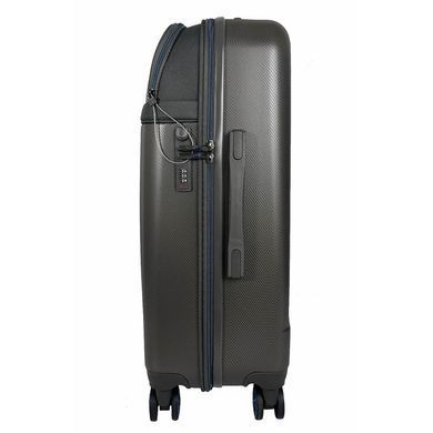 Валіза Semi Line 24" (M) Dark Brown/Blue Line (T5736-2)