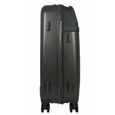 Валіза Semi Line 24" (M) Dark Brown/Blue Line (T5736-2)