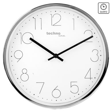 купити Годинники настінні Technoline Годинник настінний Technoline WT7210 White/Silver (WT7210)