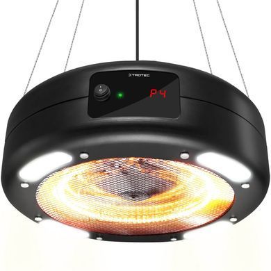 Обогреватель инфракрасный Trotec IR 1550 SC 1500W + LED Black (1410003812)