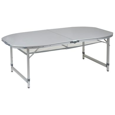 купити Столи  складані для пікніку Bo-Camp Стіл Bo-Camp Premium Oval 150x80 cm Grey (1404405)