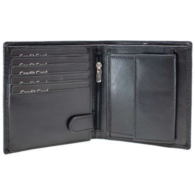 Портмоне чоловіче шкіряне Semi Line RFID Black (P8268-0)