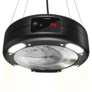 Обогреватель инфракрасный Trotec IR 1550 SC 1500W + LED Black (1410003812)