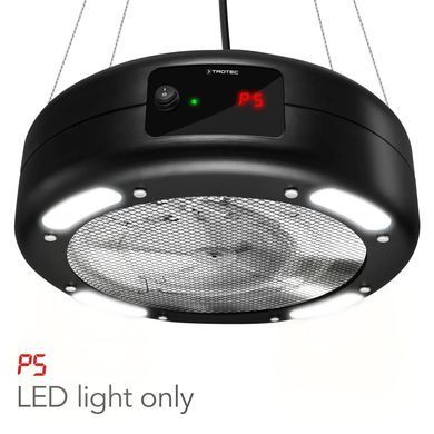 Обогреватель инфракрасный Trotec IR 1550 SC 1500W + LED Black (1410003812)