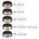 Обогреватель инфракрасный Trotec IR 1550 SC 1500W + LED Black (1410003812)