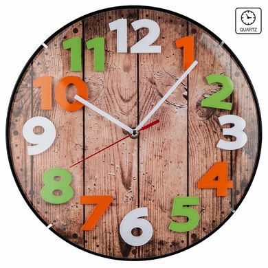 купить Часы настенные Technoline Часы настенные Technoline WT7435 Wood Brown (WT7435)