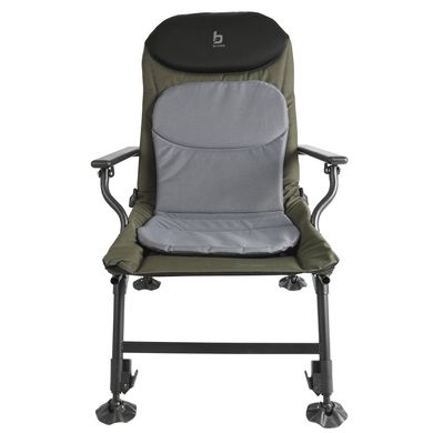 купити Складані крісла Bo-Camp Крісло розкладне Bo-Camp Carp Black/Grey/Green (1204100)
