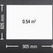 Обогреватель инфракрасный панельный Trotec TIH 500 S 905x605 mm 580W White (1410003012)
