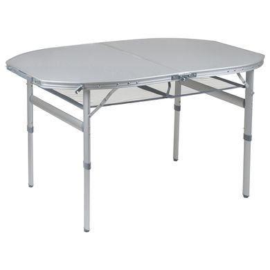 купити Столи  складані для пікніку Bo-Camp Стіл Bo-Camp Premium Oval 120x80 cm Grey (1404420)