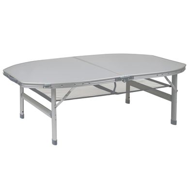 купити Столи  складані для пікніку Bo-Camp Стіл Bo-Camp Premium Oval 120x80 cm Grey (1404420)