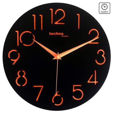 купить Часы настенные Technoline Часы настенные Technoline WT7230 Black (WT7230)