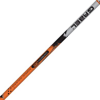 купить Карбоновые палки Gabel Палки для скандинавской ходьбы Gabel X-1.35 Black/Orange 105 (7008361141050)