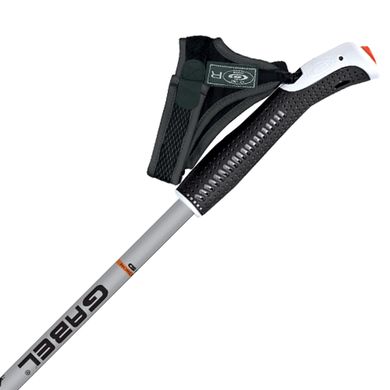 купить Карбоновые палки Gabel Палки для скандинавской ходьбы Gabel X-1.35 Black/Orange 125 (7008361141250)