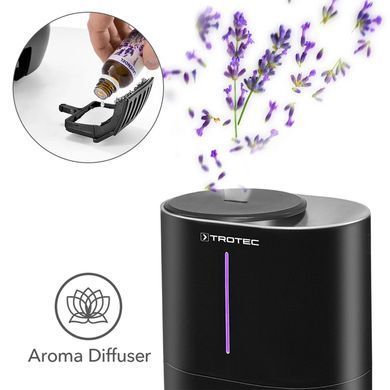 Увлажнитель воздуха ультразвуковой Trotec B 2 E Black (1160000051)