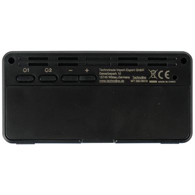 купить Часы настольные Technoline Часы настольные Technoline WT295 Black (WT295)