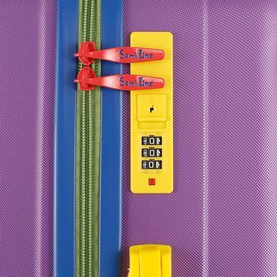 Чемодан Semi Line 24" (M) Purple (T5804-2)