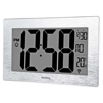 купить Часы настольные Technoline Часы настенные Technoline WS8019 Silver (WS8019)