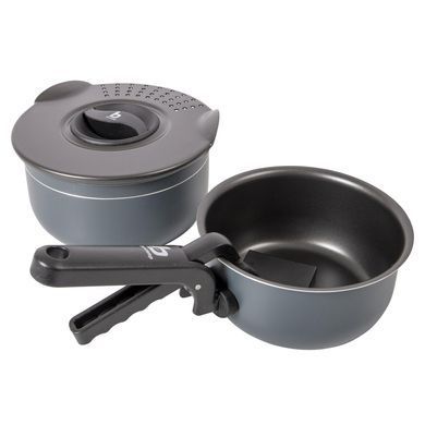 Набор посуды Bo-Camp Trekking 5 Pieces Anthracite (2300351) Discounted