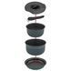 Набор посуды Bo-Camp Trekking 5 Pieces Anthracite (2300351) Discounted