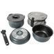 Набор посуды Bo-Camp Trekking 5 Pieces Anthracite (2300351) Discounted