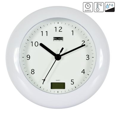купити Годинники настінні Technoline Годинник настінний Technoline 506271 Bathroom Clock White (506271)