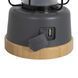 Ліхтар кемпінговий Bo-Camp Harlington Rechargable Dimming 370 Lumen Bamboo-Grey (5818921)