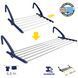 Сушарка для білизни навісна Casa Si BalconFlex Mono White (CS92183B04)