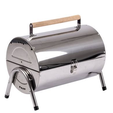 Гриль вугільний Bo-Camp Barrel Silver (8108381) Discounted