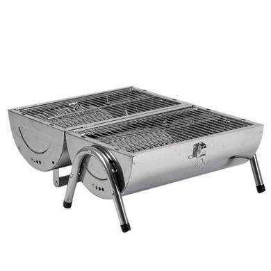 Гриль вугільний Bo-Camp Barrel Silver (8108381) Discounted