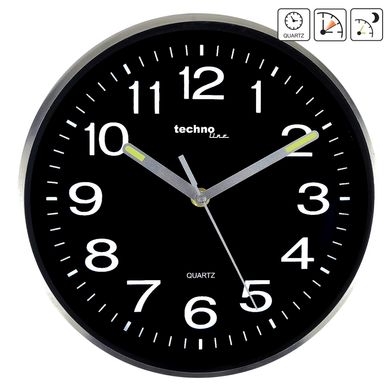 купити Годинники настінні Technoline Годинник настінний Technoline WT7620 Black/Silver (WT7620)
