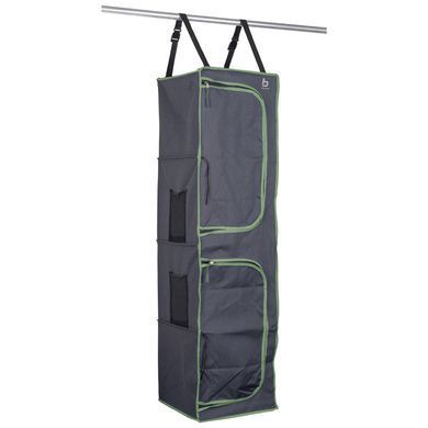 Шкаф-органайзер подвесной складной Bo-Camp 4 Compartments 2 Doors Anthracite (1709380)